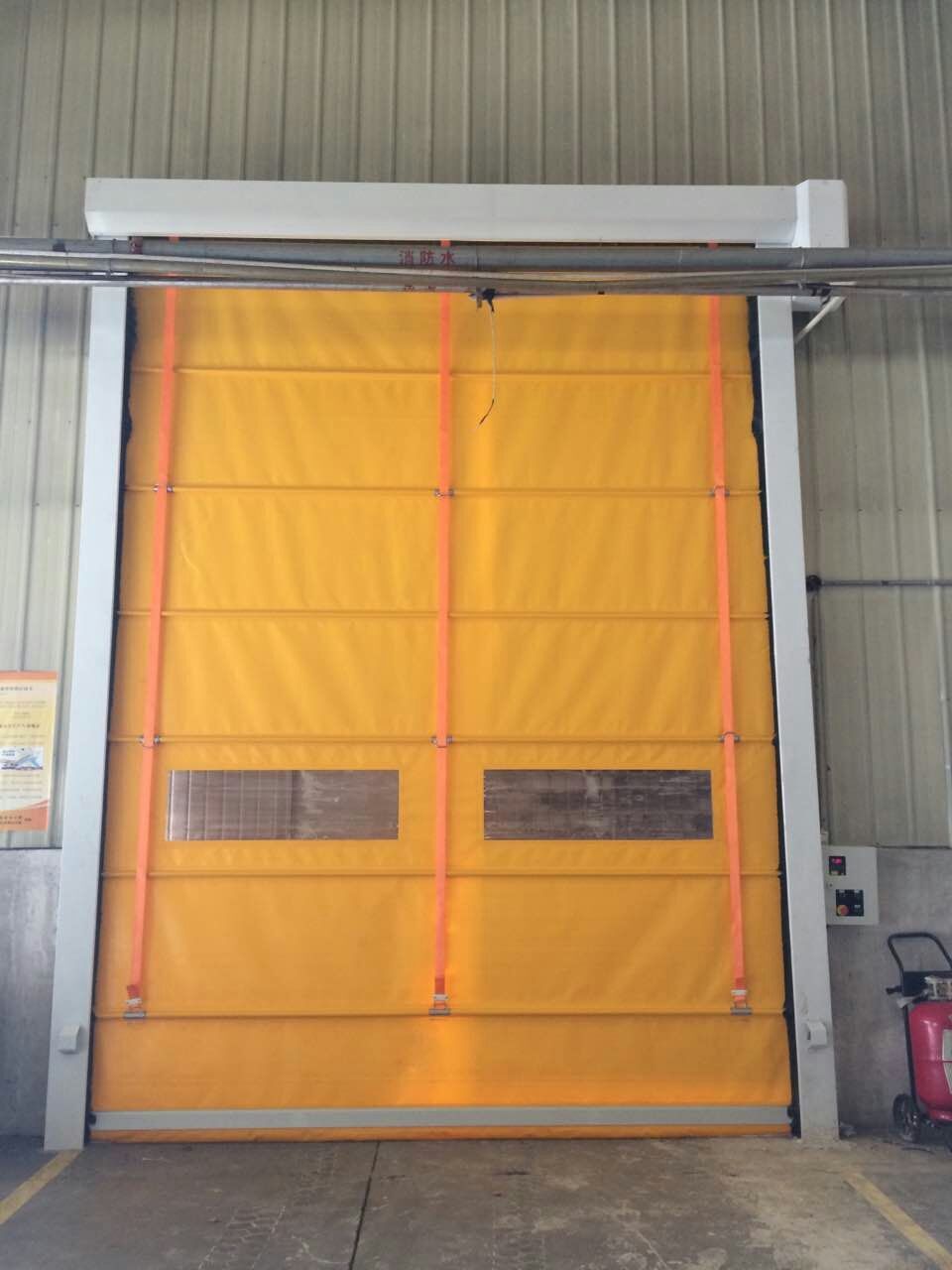 Large Size PVC Stacking Fast Door